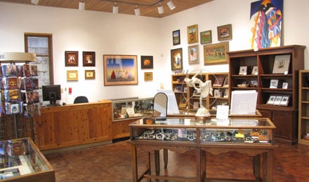 Inside the Museum of Western Art, Kerrville TX
